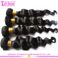 Best quality bouncy wave natural color virgin malaysian hair